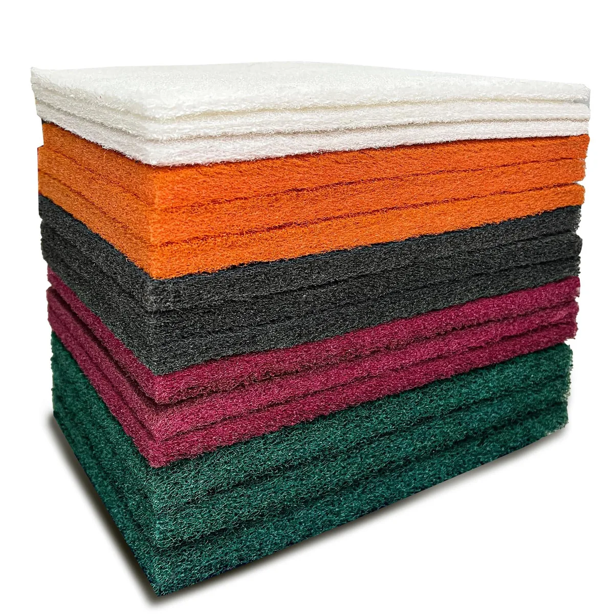  Hand Pads 15-Pack 240 400 800 1500 2000 Grit 6x9 Inch — product photo