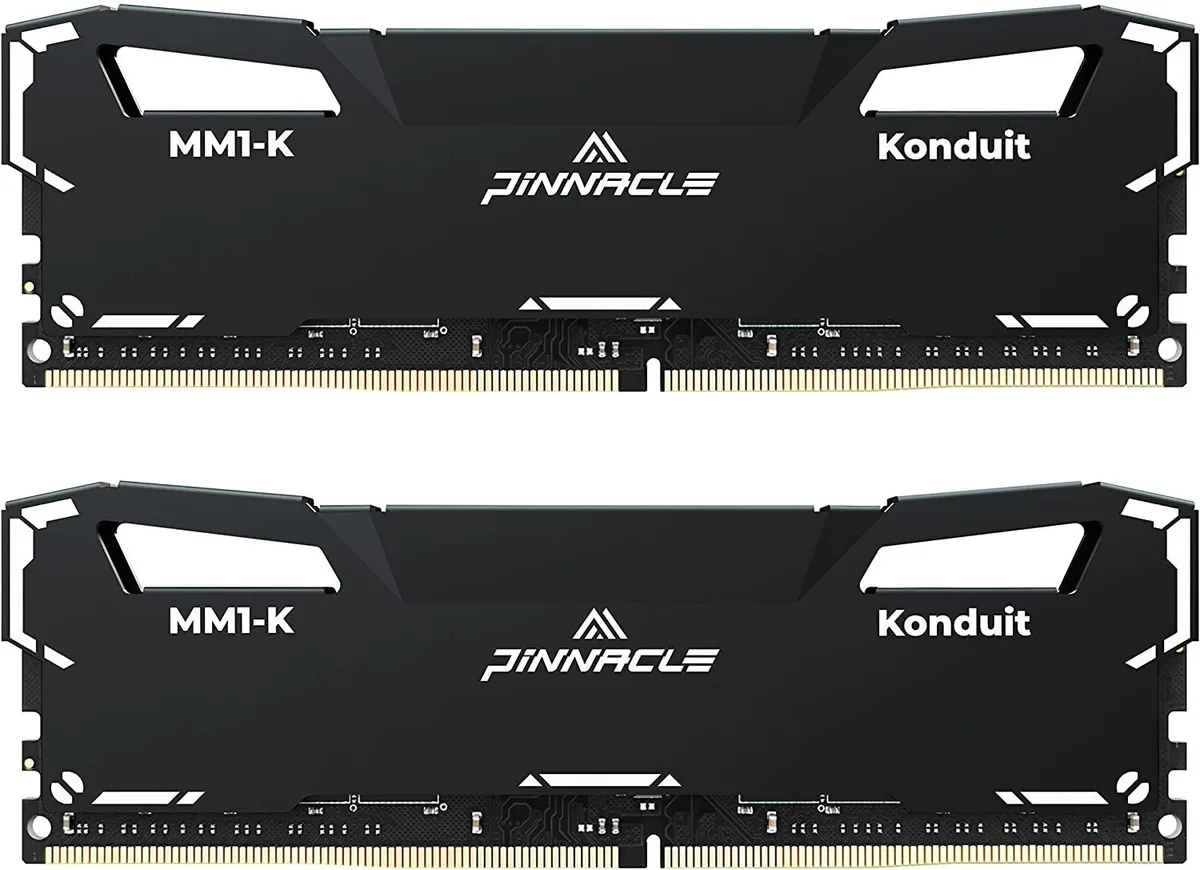 Timetec Timetec Pinnacle Konduit 16GB Kit (2x8GB) DDR4 3200MHz CL16 Black Desktop RAM — product photo