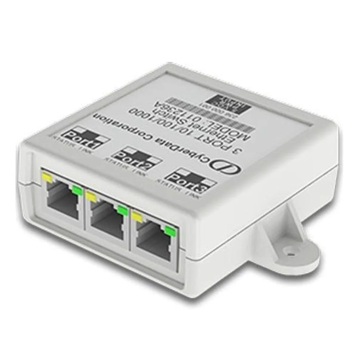 CyberData Corporation CyberData Corporation 011236 3-Port Gigabit Ethernet Switch — product photo