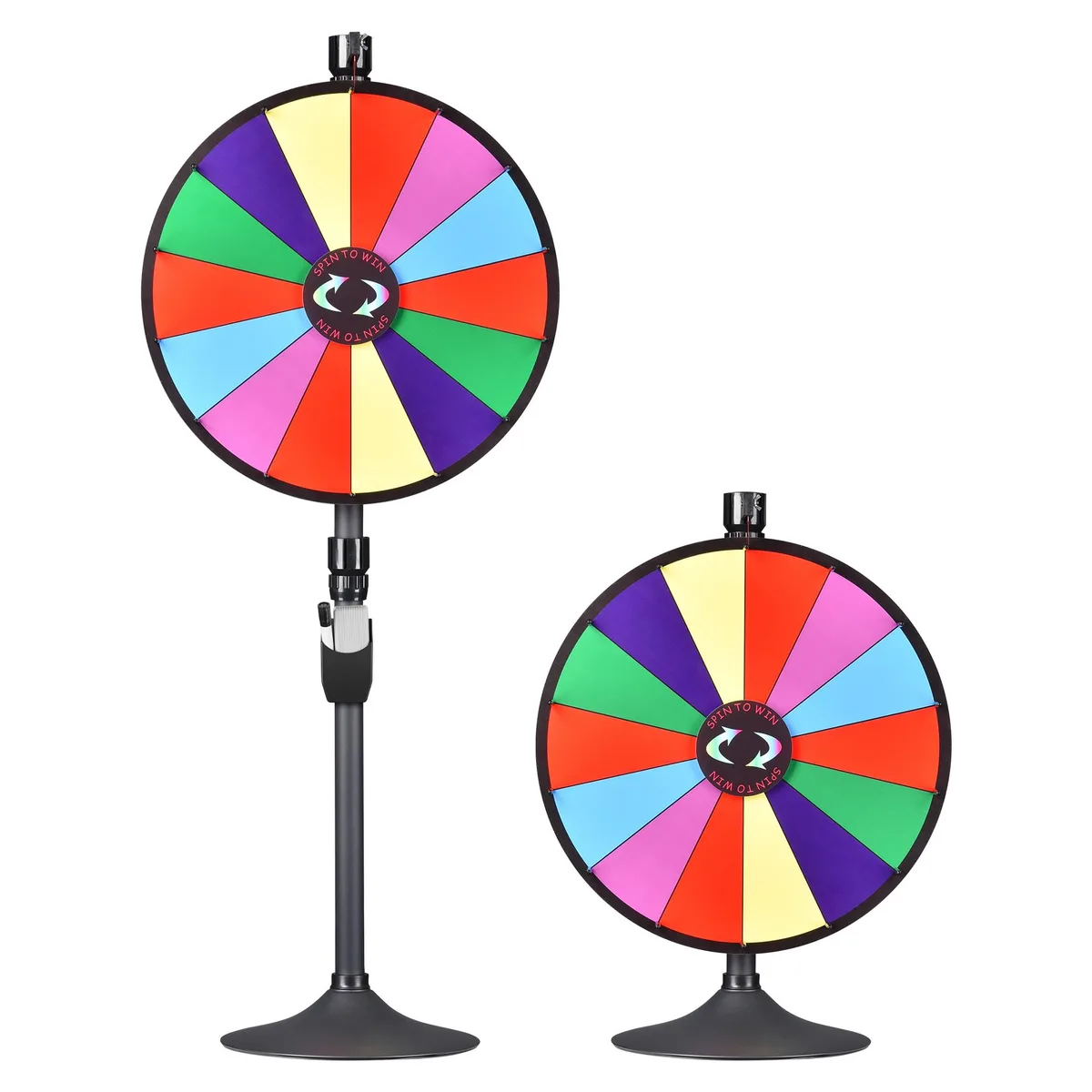 Yescom USA, Inc. Yescom USA, Inc. 35PRW016-2414-2 24" Prize Wheel 14 Slots Floor Stand — product photo