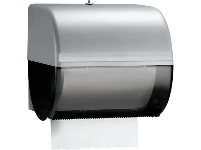 Kimberly-Clark Professional Kimberly-Clark Professional 09746 Omni Roll Towel Dispenser Smoke 10.5" x 10" x 10" 1000 ft — product photo