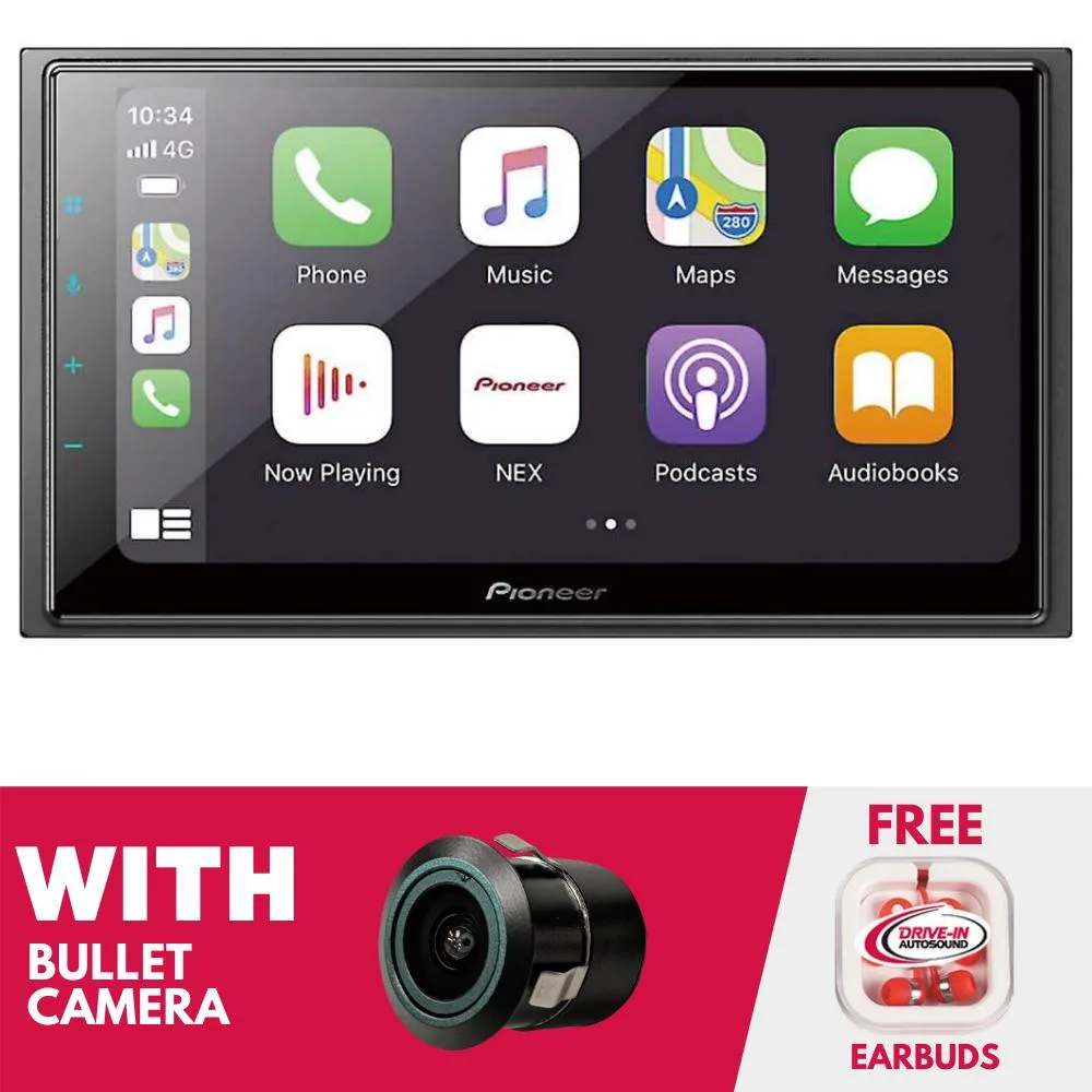 Pioneer Pioneer DMH-W4660NEX 6.8" receiver with bullet camera — product photo