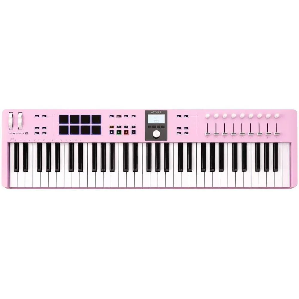 Arturia Arturia KeyLab Essential mk3 61-Key MIDI Controller Rose Quartz — product photo