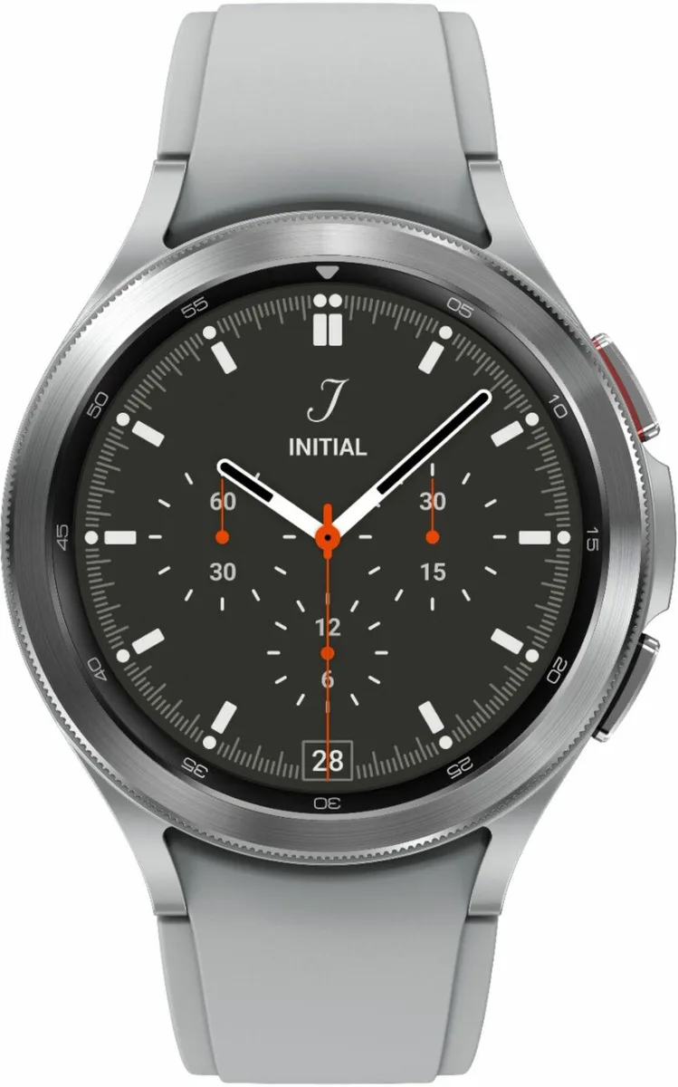 SAMSUNG SAMSUNG Galaxy Watch4 Classic Stainless Steel 46mm BT Silver — product photo