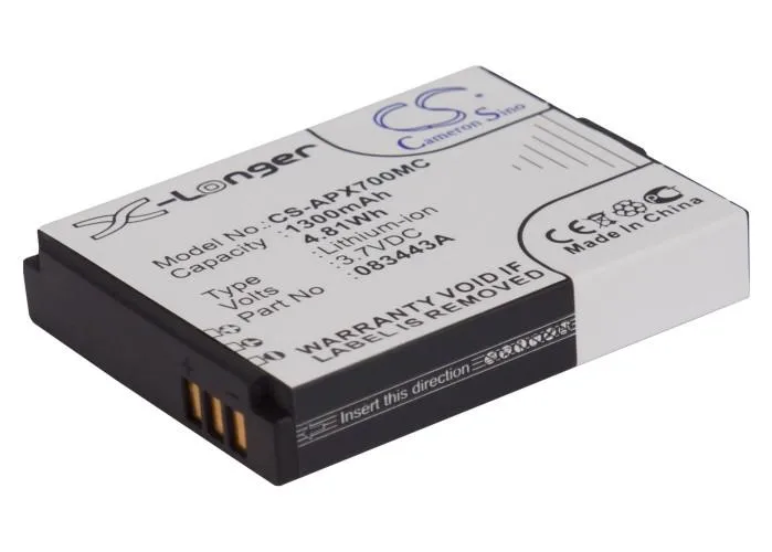 Cameron &amp; Co Cameron &amp; Co DS-CS-APX700MC camera battery 1300mAh 3.7V 4.81Wh Li-ion black — product photo