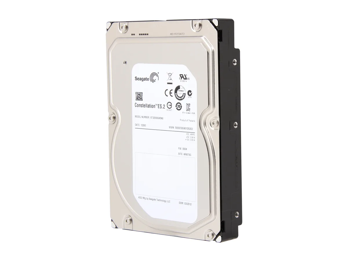 Seagate Seagate Constellation ES.2 ST32000645NS 2TB 7200 RPM 64MB SATA 6.0Gb/s 3.5" internal hard drive — product photo