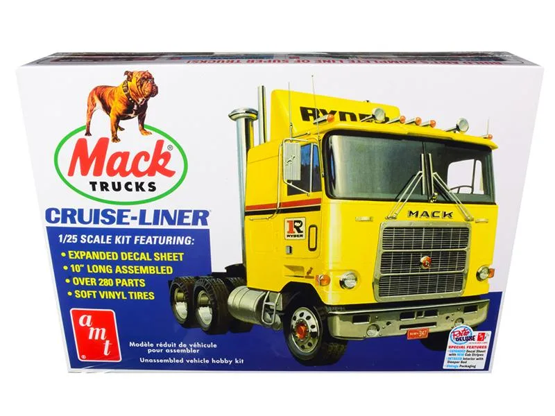 AMT AMT Mack Cruise-Liner Truck 1/25 Scale Model Kit Skill 3 280 Parts — product photo
