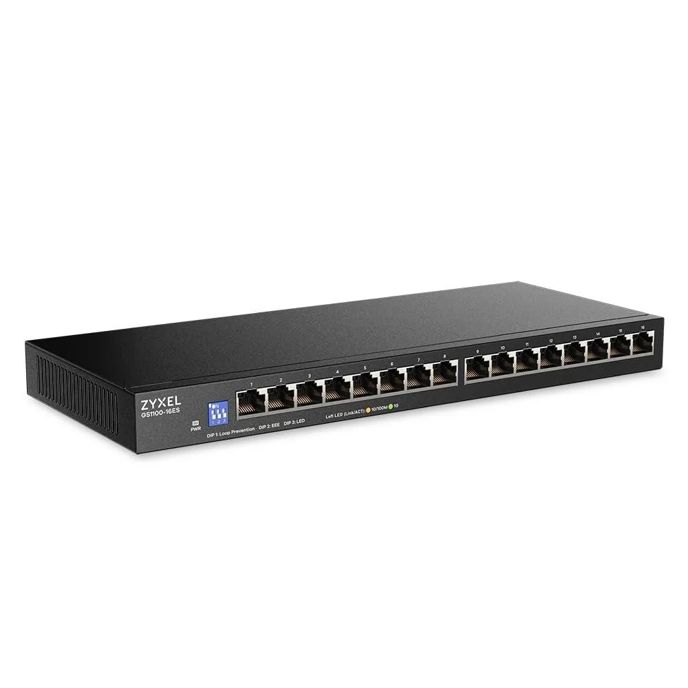  NETGEAR ProSafe GS1100-16ES 16-Port Gigabit Switch — product photo