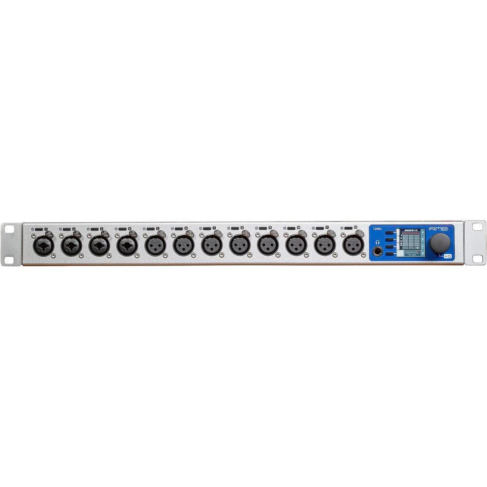 RME RME 12Mic-D Network-Ready Microphone Preamp — product photo