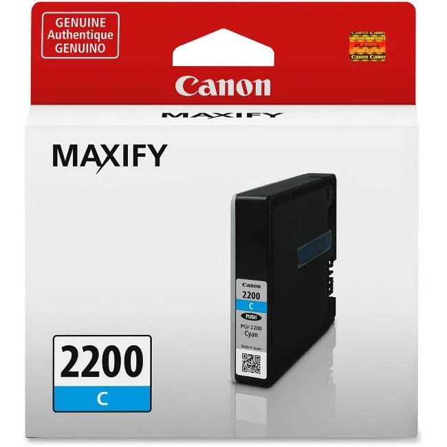 Canon Canon PGI-2200 Cyan Ink Cartridge 9304B001 Single Pack 700 Pages — product photo