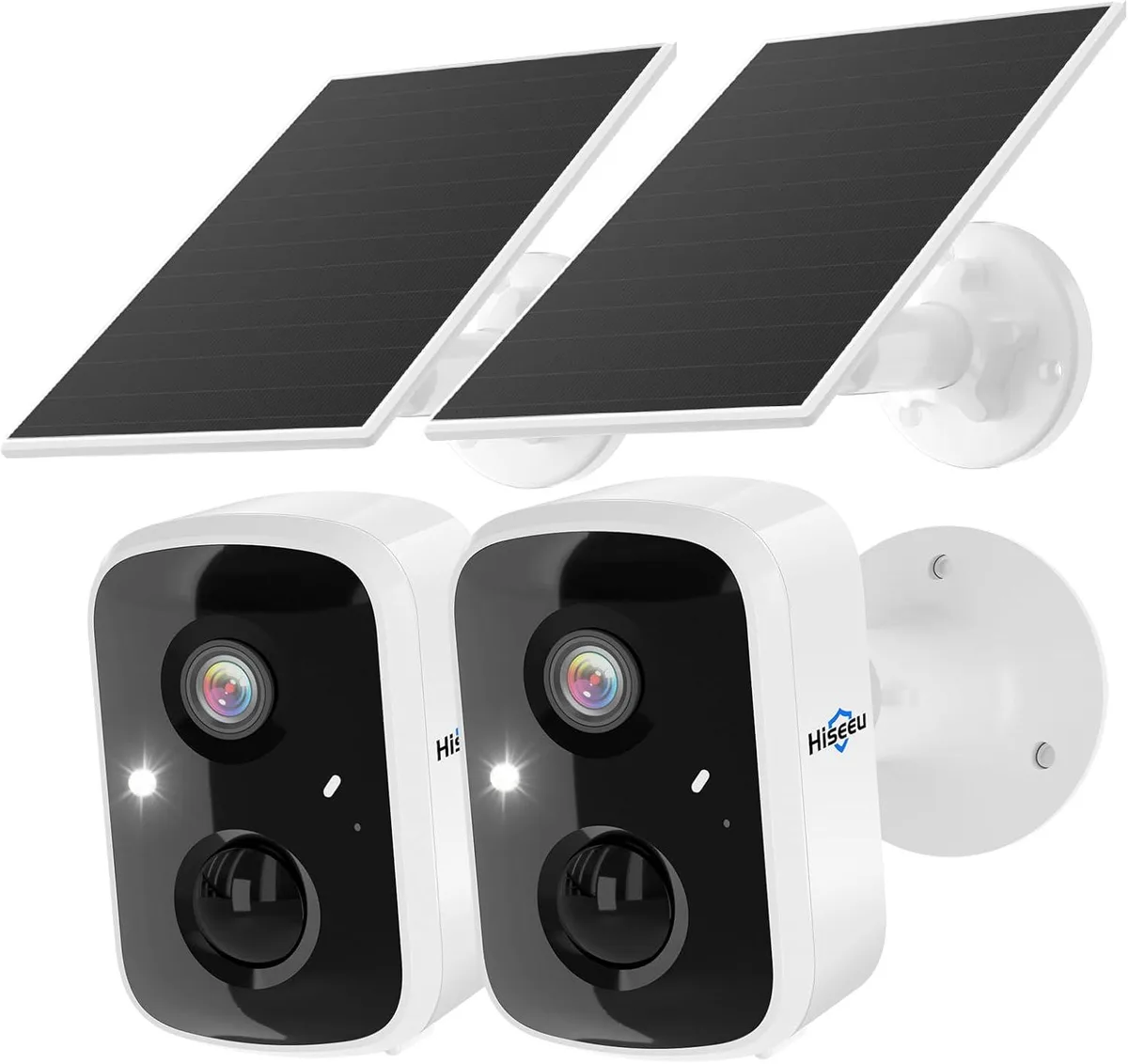 TAURKENAM TAURKENAM Solar Wireless Surveillance 2 Pack 4MP IP66 5200mAh — product photo