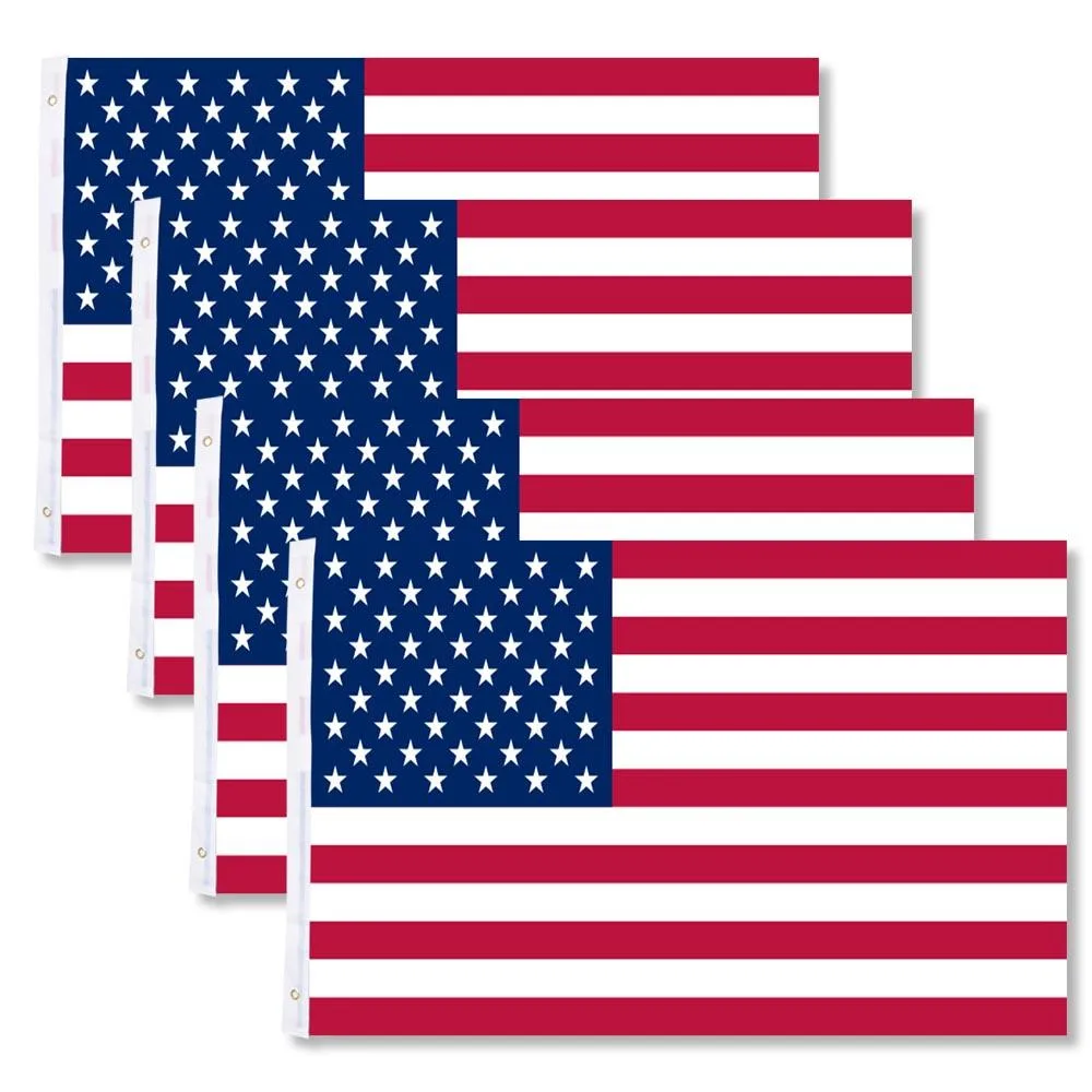 Yescom USA, Inc. Yescom USA, Inc. 4-Pack 3x5 ft American Flag — product photo
