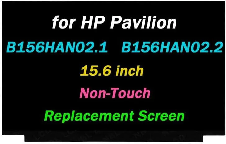 NUOLAISUN NUOLAISUN 15.6" 1920x1080 60Hz 30-Pin LCD Screen B156HAN02.1 B156HAN02.2 — product photo