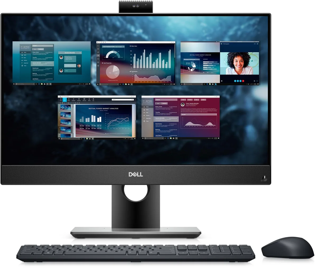 DELL DELL OptiPlex 5490 AIO 23.8" i3-10105T 16GB 256GB NVME — product photo