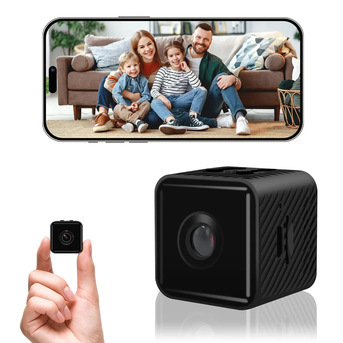  Clover Mn 1080p 150° 700mAh 34h 18ft 2.4G Wireless Surveillance — product photo