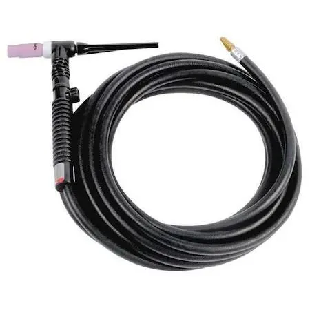 Miller WP17FV25RM TIG torch kit 25 ft rubber cable flexible neck air-cooled