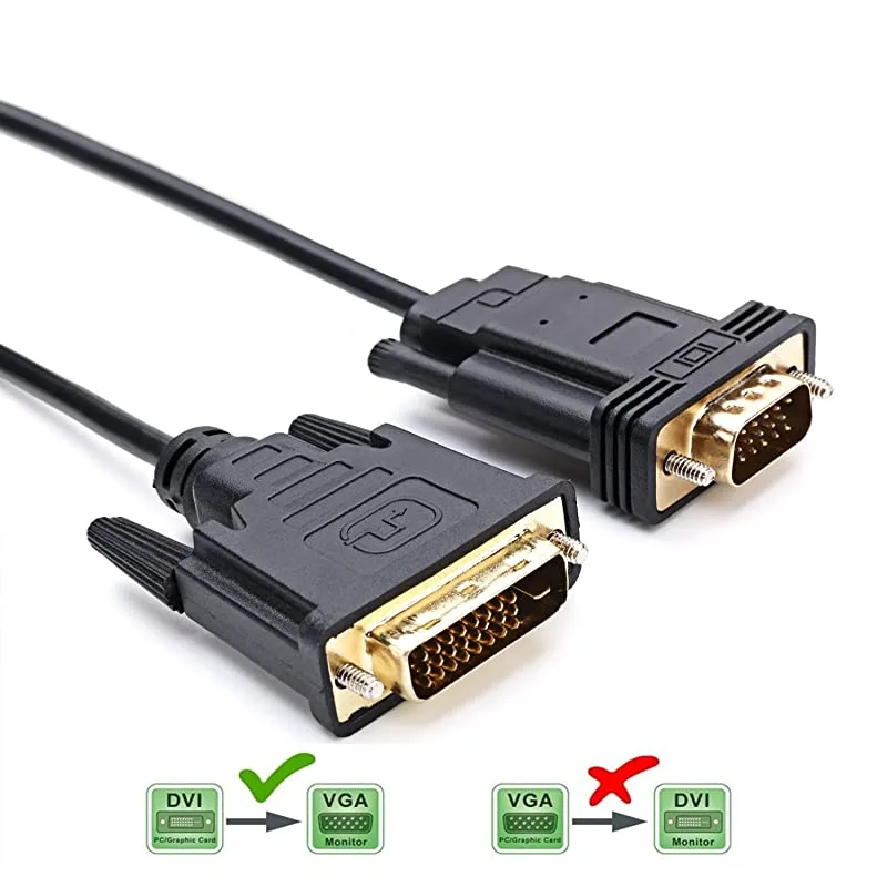 AllInAudio.com AllInAudio.com Active DVI-D to VGA 6FT Adapter Cable — product photo