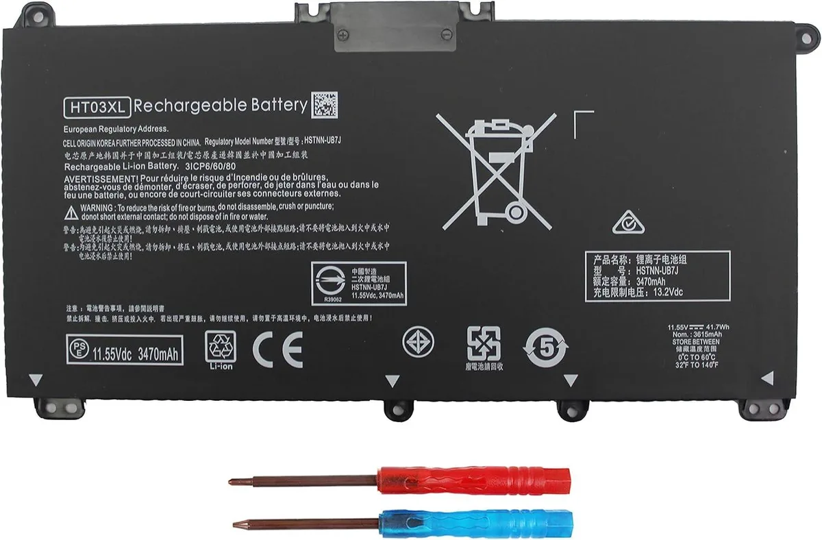 TAURKENAM TAURKENAM HT03XL 11.55V 41.7Wh laptop battery — product photo