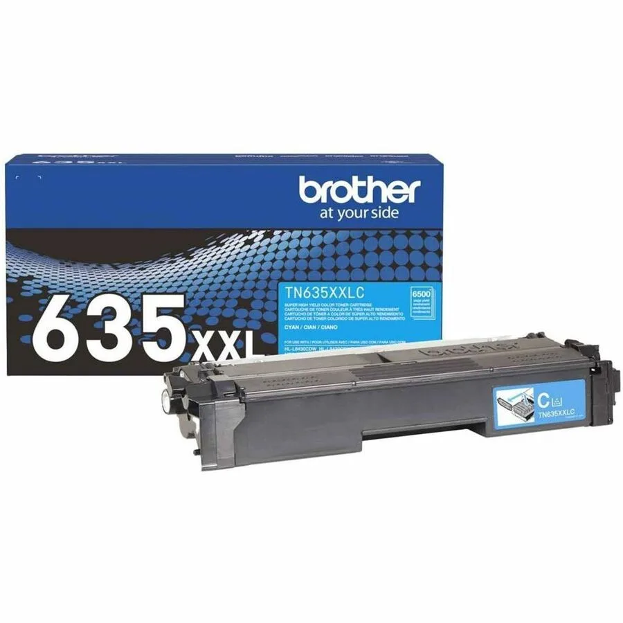 Brother Brother TN635XXLC Super High Yield Cyan Toner Cartridge — product photo