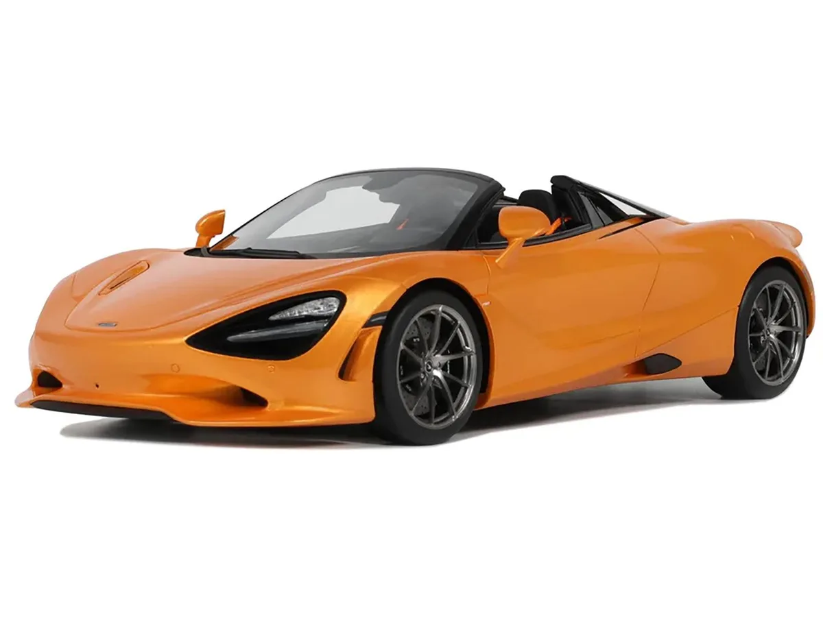 GT Spirit GT Spirit 2024 McLaren 750S Spider Orange Metallic 1/18 hobby collectible — product photo