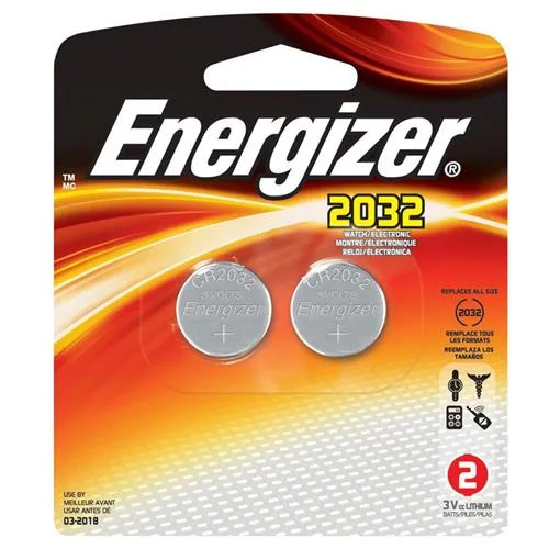 ENERGIZER ENERGIZER CR2032 3V 240mAh 2-pack — product photo
