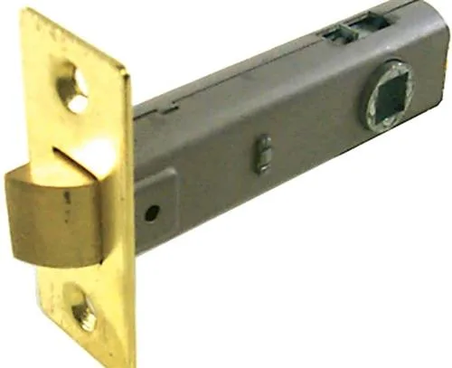 Polished brass tubular passage latch model 87