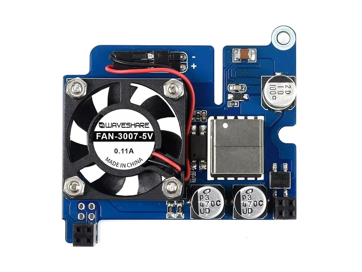 LORDWORLD LORDWORLD PoE HAT (D) with Fan for Raspberry Pi 3B+/4B — product photo