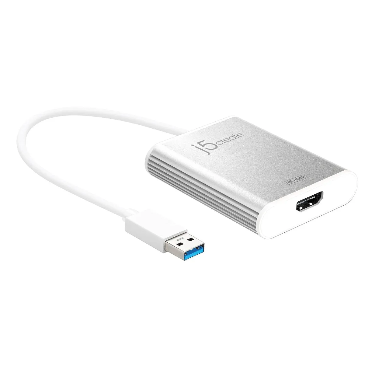 LORDWORLD LORDWORLD USB 3.0 to 4K HDMI Display Adapter 3840 x 2160 @ 30 Hz Aluminum Housing JUA354 — product photo