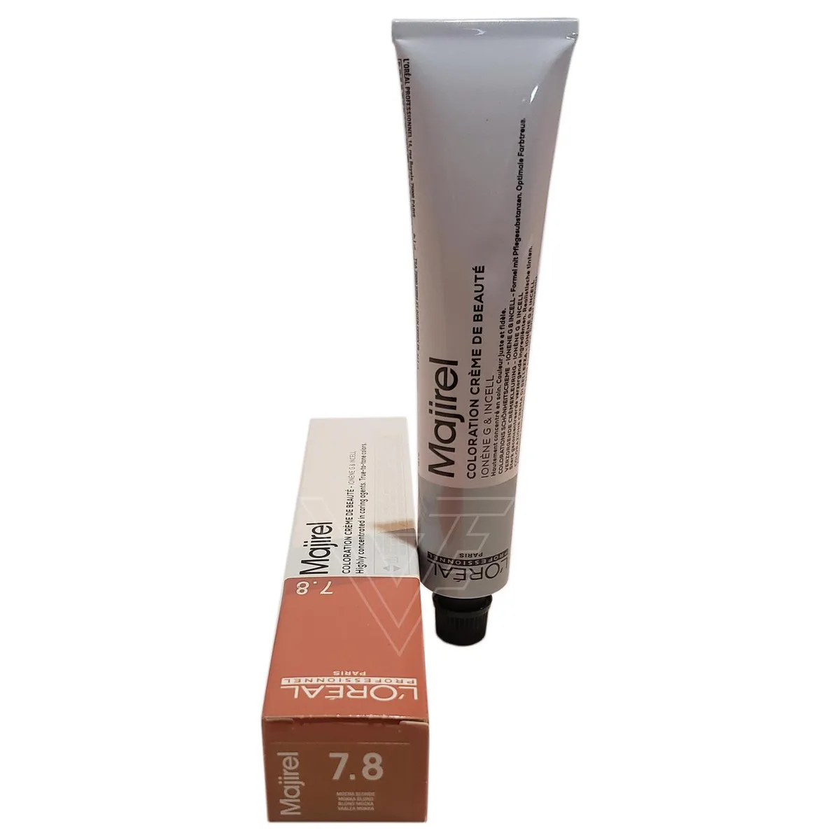 L'Oreal L'Oreal Majirel 7.8 Mocha Blonde Ionene G Incell 50ml hair care — product photo