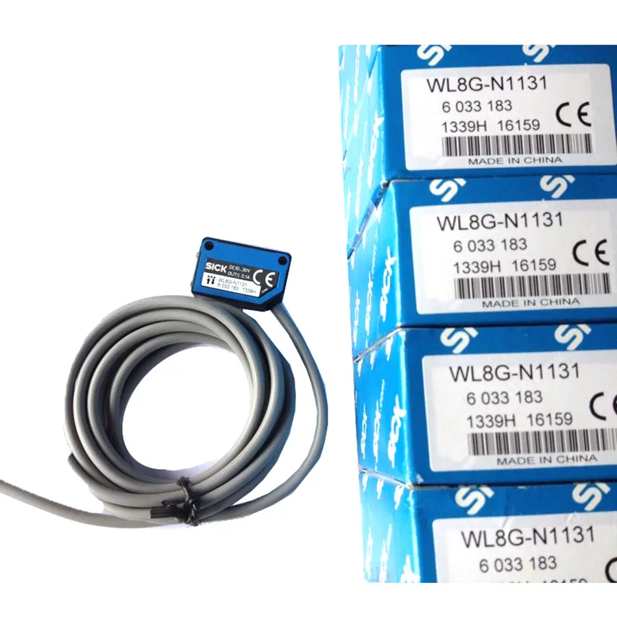 Sick Sick WL8G-N1131 Photoelectric Retro-Reflective Sensor NPN — product photo