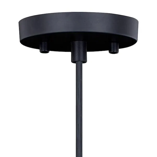 Bronze mini pendant light, ten inches high