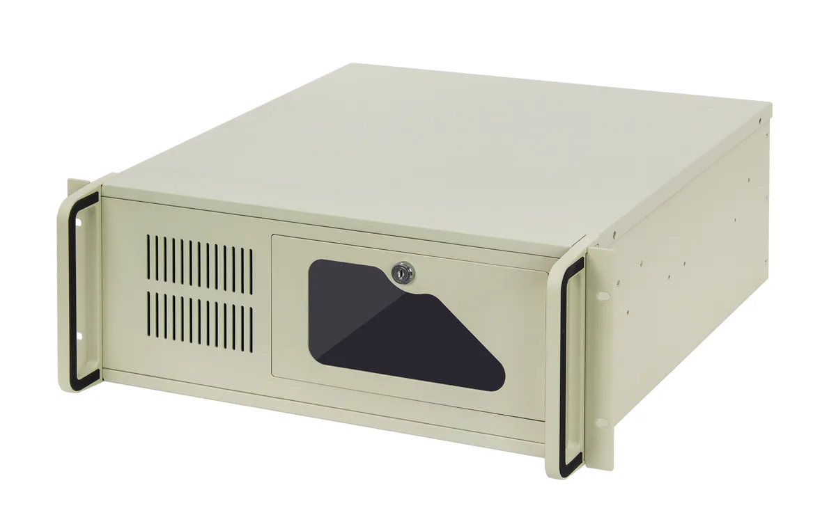 Shenzhen Junxiangcheng Technology Co., Shenzhen Junxiangcheng Technology Co. 4U Rackmount Server Chassis 8×3.5" HDD 2×5.25" 7 PCIe 450mm Depth — product photo