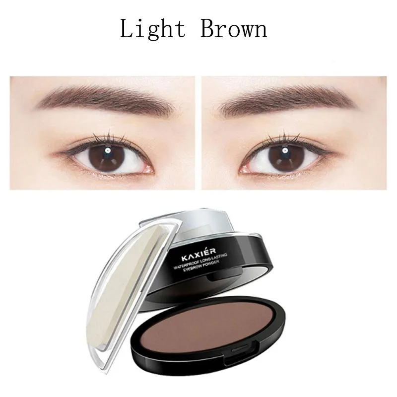 DAXINQI DAXINQI Eyebrow Stamp Powder Pen Light Brown 6g — product photo