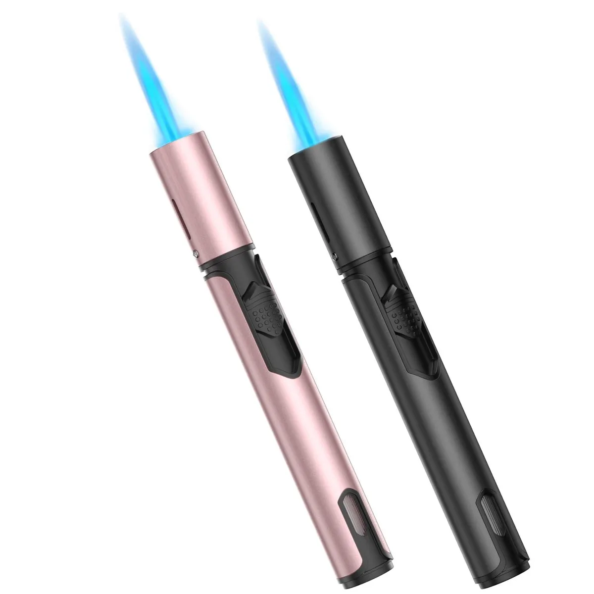  TOPKAY Torch Lighter 2 Pack Rose/Black — product photo