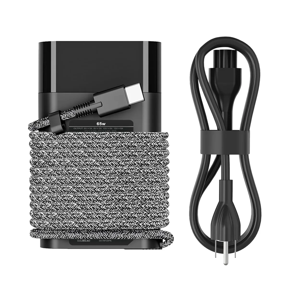 DJW 65W USB-C Laptop Charger 20V 3.25A — product photo