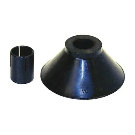 Black plastic dirt shield assembly, 10 inch length, fits Guardair safety air guns