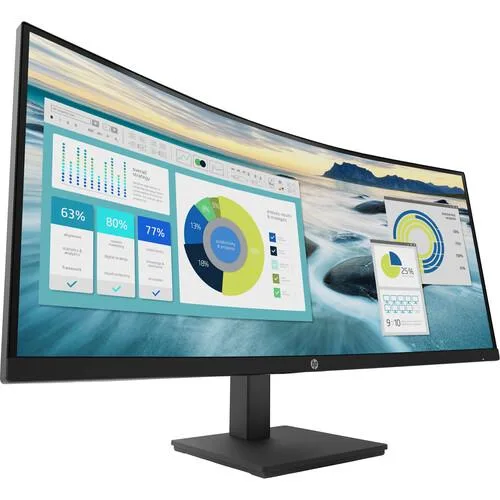 HP HP P34hc G4 34" 21:9 Curved VA Monitor 3440 x 1440 60Hz 21Y56AA-R — product photo