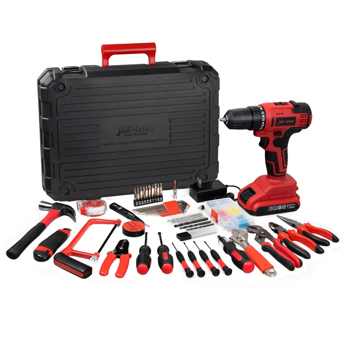 Wenger Wenger 21V Cordless Drill Kit 319 in-lb 1.5Ah Battery Red — product photo