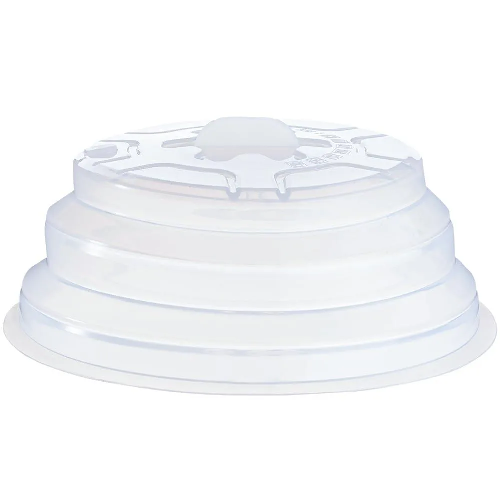 Rectangular translucent silicone sheet 11 by 15.7 inches with centre handle and steam holes