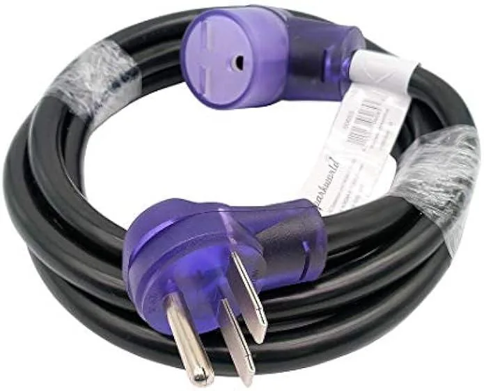 TAURKENAM TAURKENAM 60653 30A 250V NEMA 6-30 Extension Cord 10FT — product photo