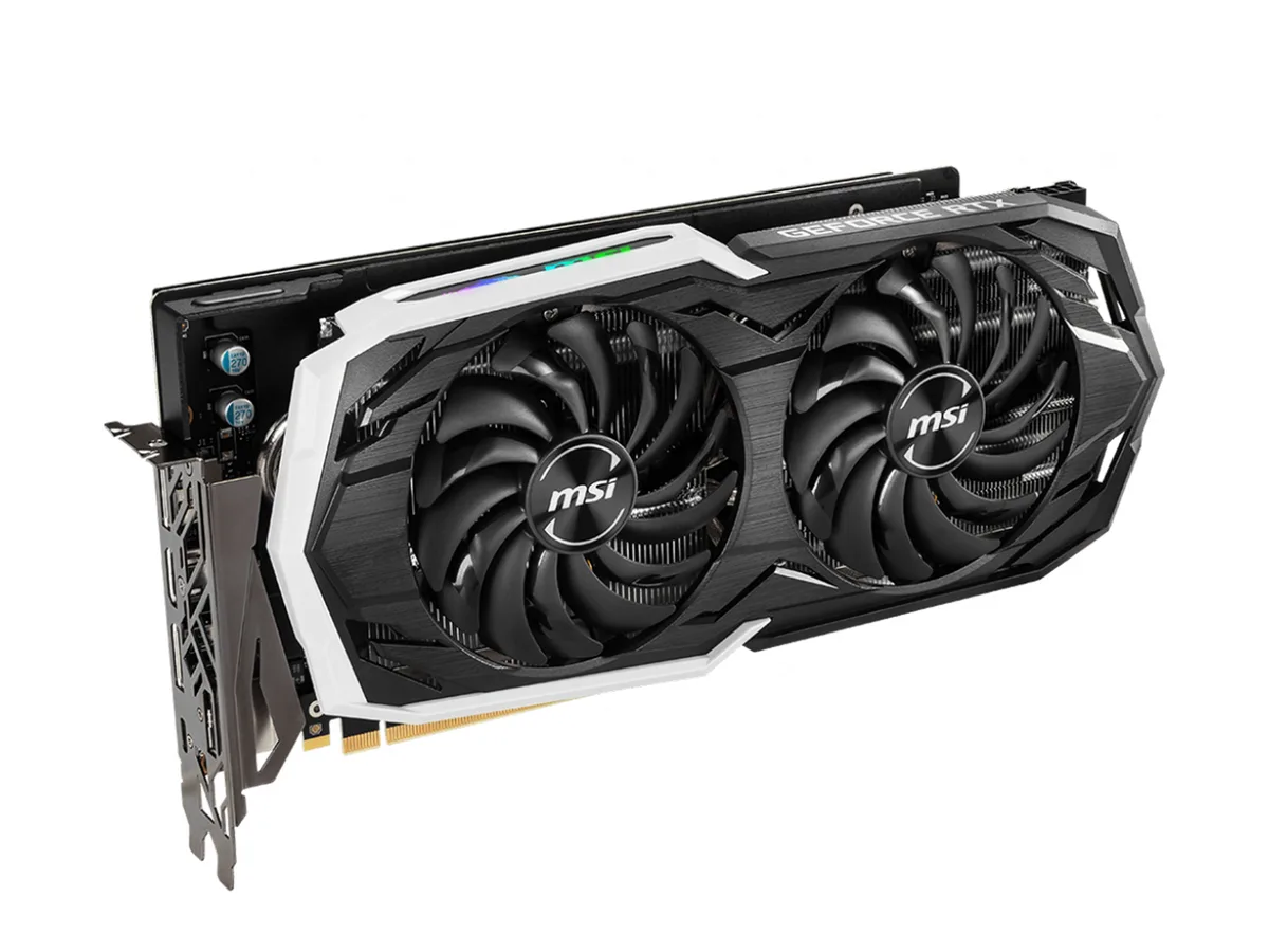 MSI MSI GeForce RTX 2070 Armor 8G GDDR6 graphics card — product photo
