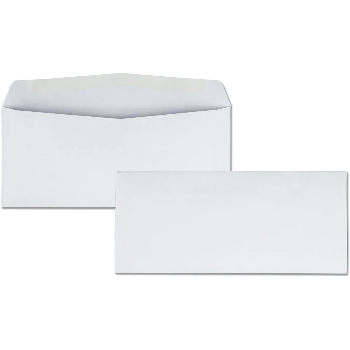 Business Source Business Source 42250 No. 10 24 lb White Envelopes 500/Box — product photo
