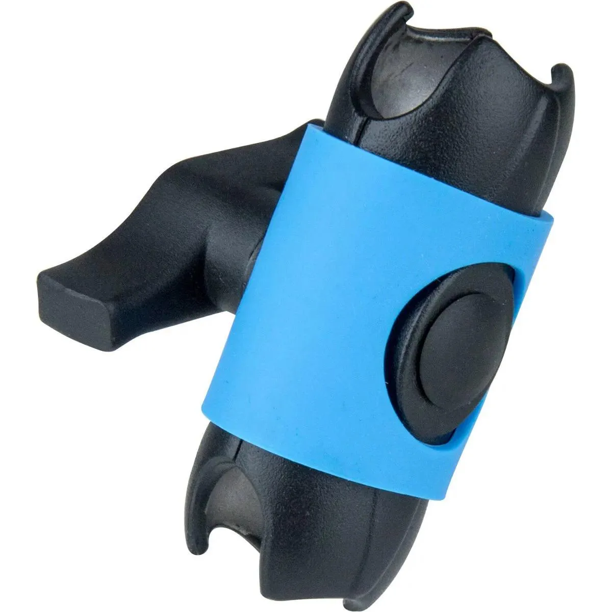 Metal modular mount with central knob and dual ball joints