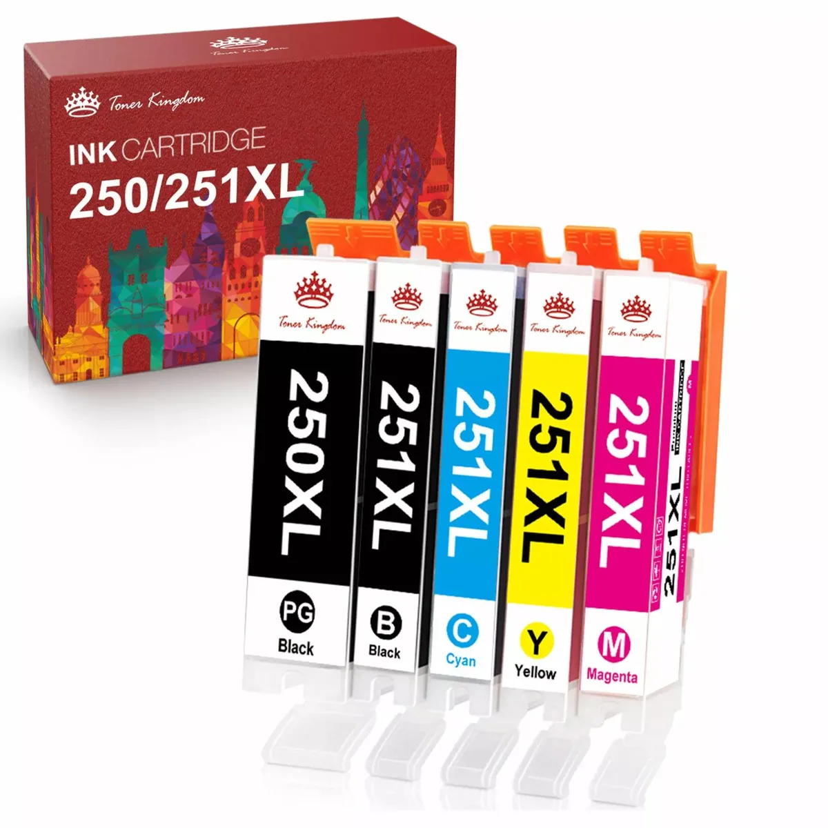 V4ink V4ink 5PK PGI-250XL CLI-251 Ink Cartridges — product photo
