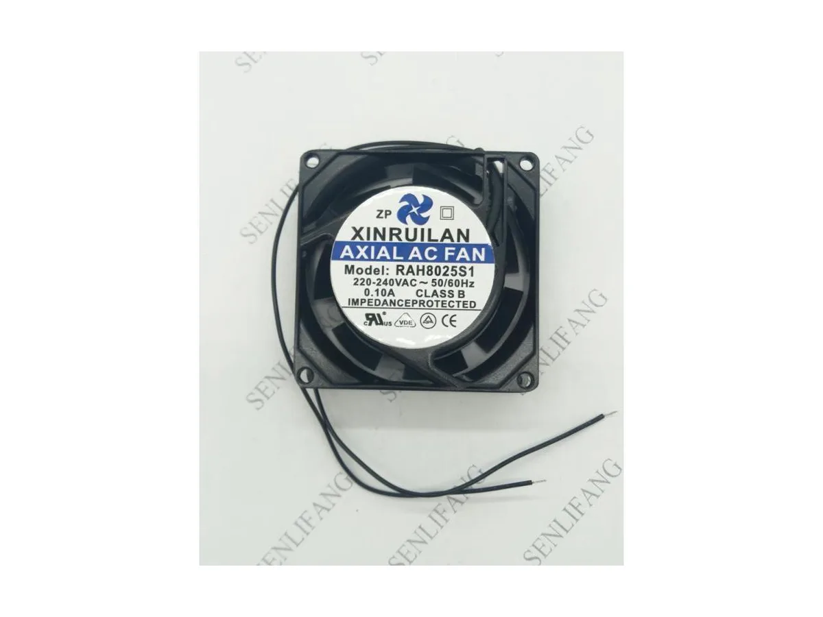 Fans Fans RAH8025S1 220/240V 0.10A 8025 motor protection case fan — product photo