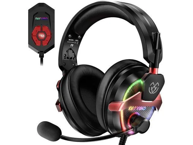 LORDWORLD LORDWORLD 7.1 Surround Sound Gaming Headphone USB 3.5mm RGB — product photo