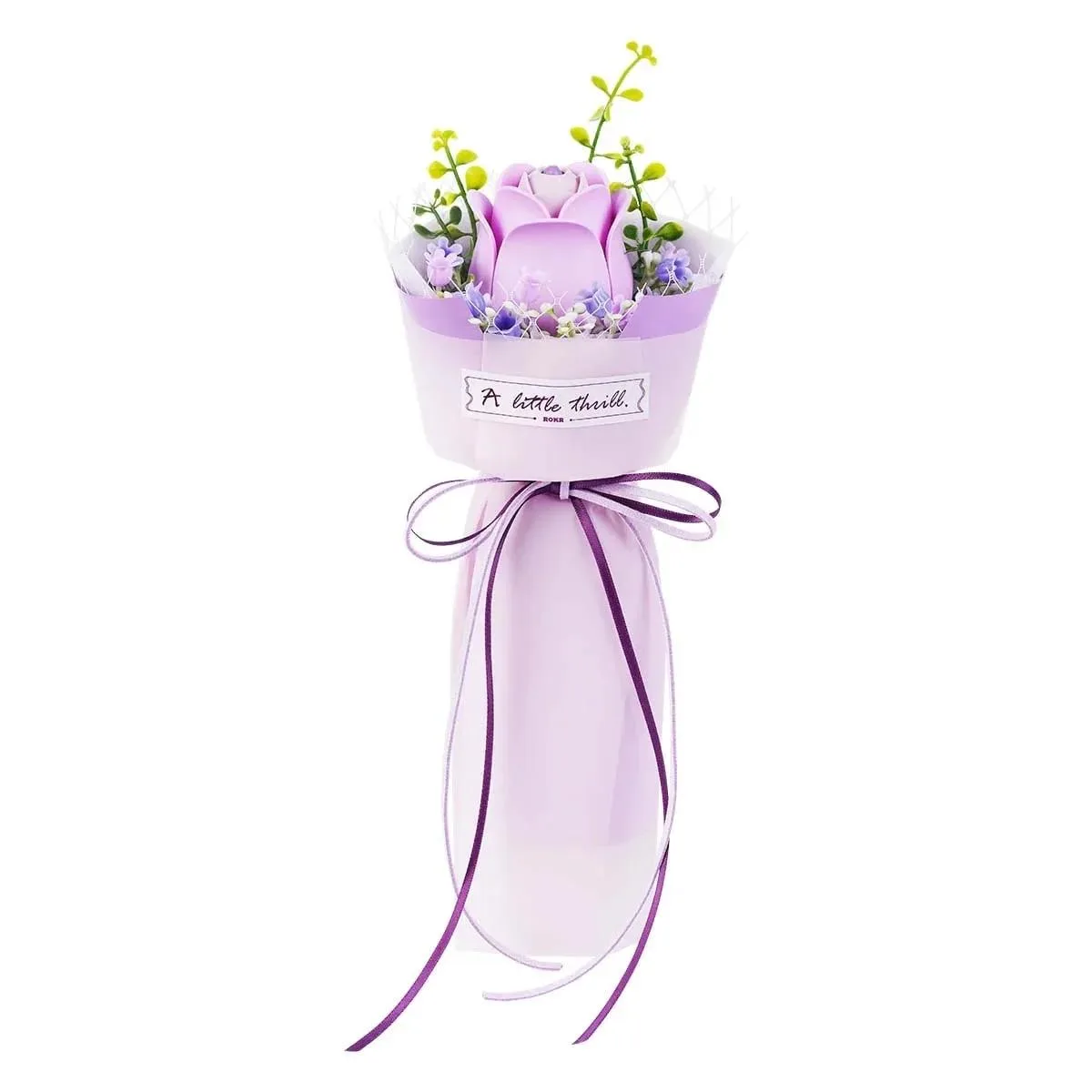 ROKR ROKR Purple Rose 3D Puzzle 54 pcs 11 in — product photo