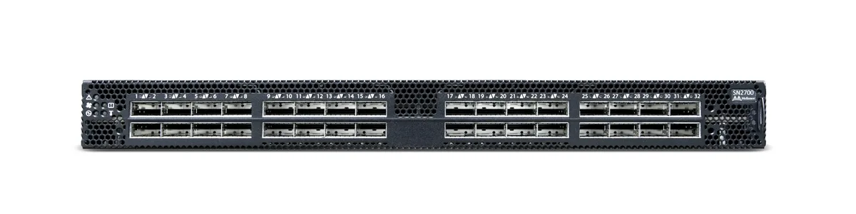 Mellanox Technologies Mellanox Technologies MSN2700-CS2F 32-port 100GbE network switch — product photo