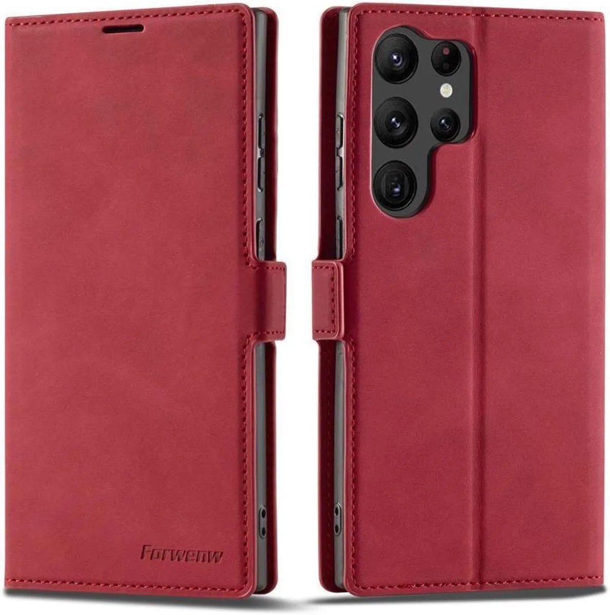 BONAEVER BONAEVER Samsung Galaxy S24 Ultra 6.8 inch Case Red — product photo