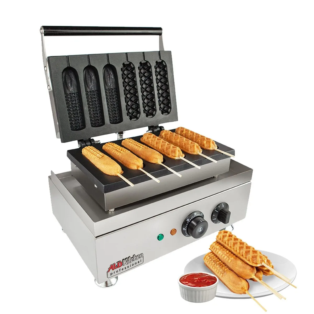ALDKitchen ALDKitchen AP-530 6-Stick Waffle Maker 110V — product photo